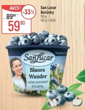 Borůvky San Lucar
