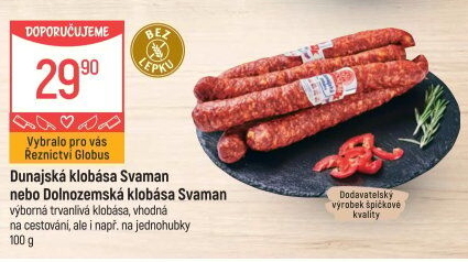 Dunajská klobása Svaman