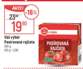 Pasírovaná rajčata Váš Výběr