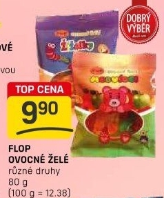 Bonbony želé Flop