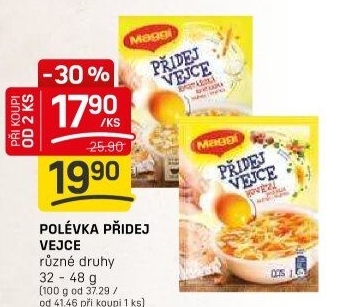 Instantní polévka Přidej vejce Maggi