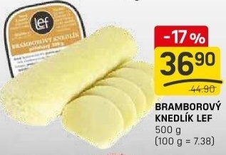 Knedlík bramborový Lef