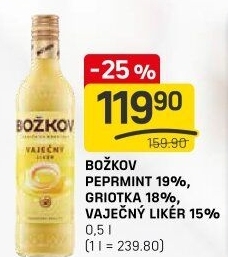 Likér vaječný Božkov