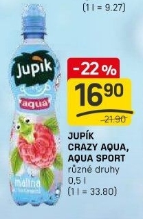 Nápoj Aqua Crazy Jupík