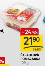 Škvarková pomazánka Lahůdky Vavřík