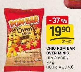 SnackOven Minis PomBär Chio