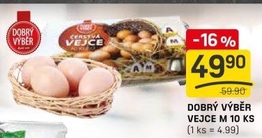 Vejce M Dobrý Výběr