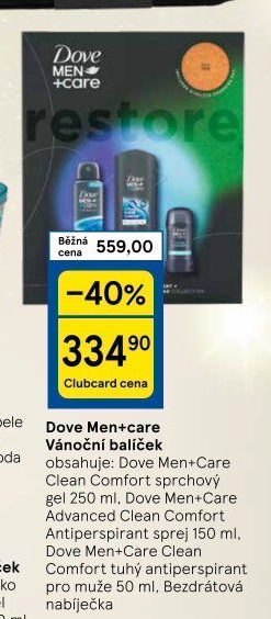 Dárková kazeta pánská Men + Care Dove