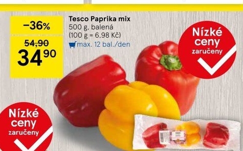 Paprika mix Tesco