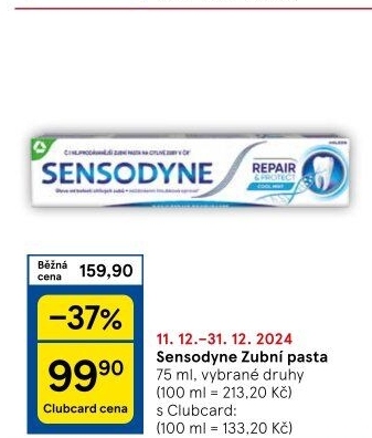 Pasta na zuby Sensodyne