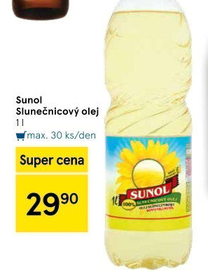 Slunečnicový olej Sunol