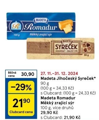 Sýr Romadur Madeta
