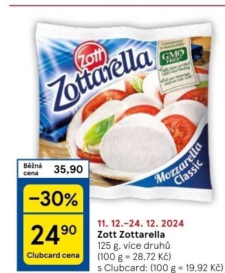 Sýr Zottarella Zott