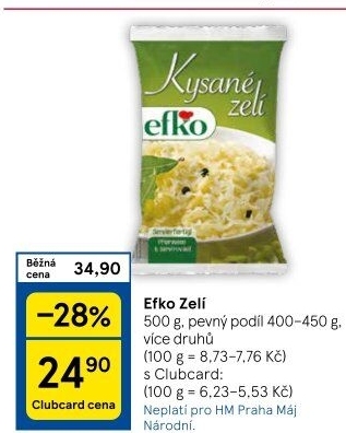 Zelí Efko