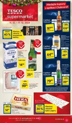 akční leták Tesco 11.12.2024-17.12.2024