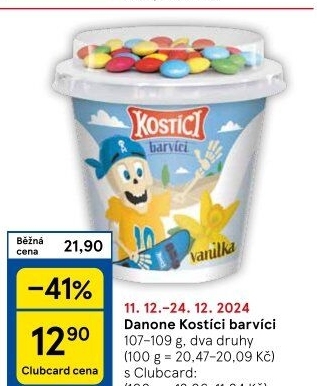 Dezert Kostíci Danone