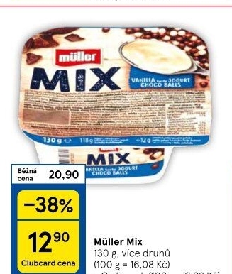 Jogurt Müller Mix