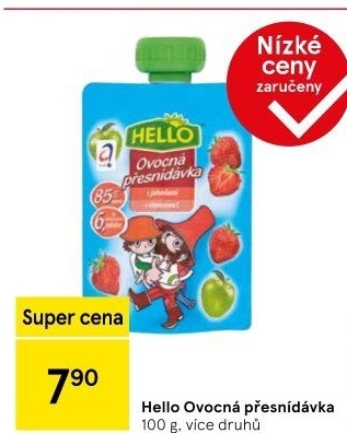 Ovocná kapsička Hello