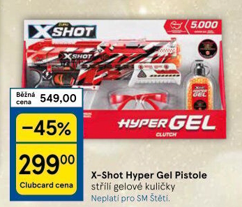 Pistole Hyper Gel X-Shot Zuru