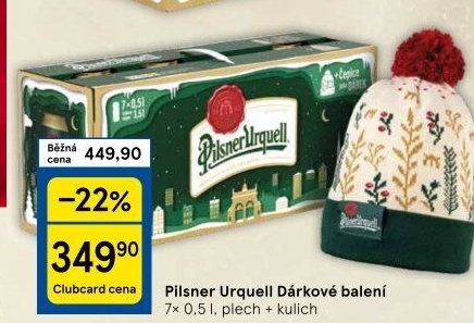 Pivo Pilsner Urquell - dárkové balení