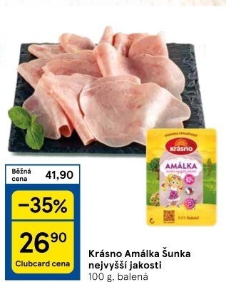 Šunka Amálka nejvyšší jakosti Krásno