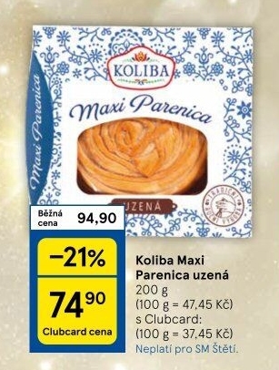 Sýr Parenica Koliba Bystřice pod Hostýnem