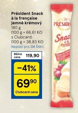 Sýr Snack Président