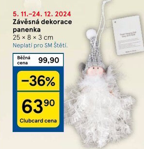 Vánoční závěsné dekorace