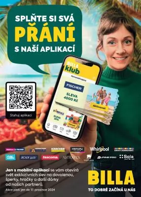 akční leták BILLA 11.12.2024-15.12.2024