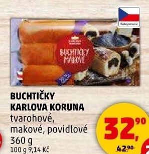 České buchtičky Karlova Koruna