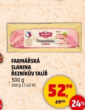 Farmářská slanina Řezníkův talíř