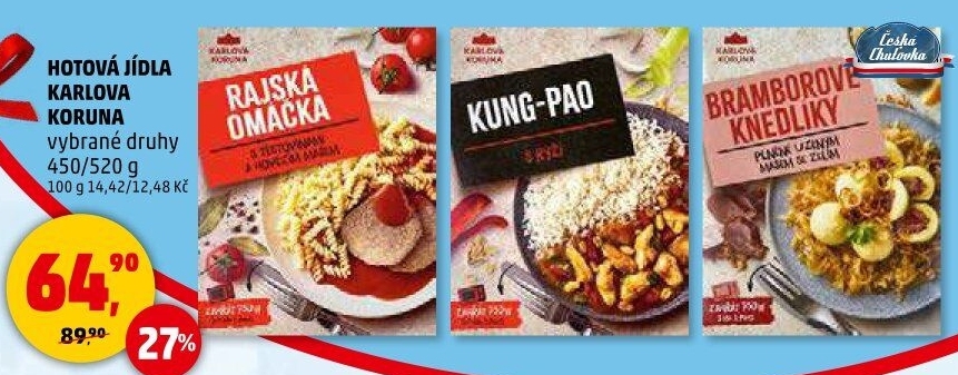 Hotová jídla Karlova Koruna