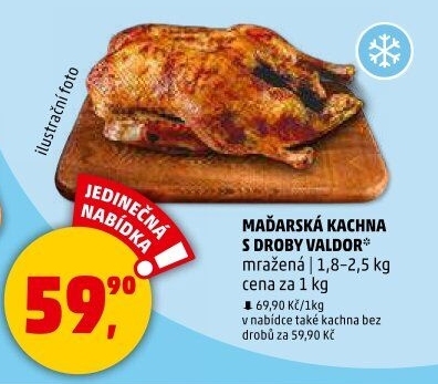 Kachna mražená Valdor