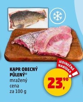 Kapr mražený