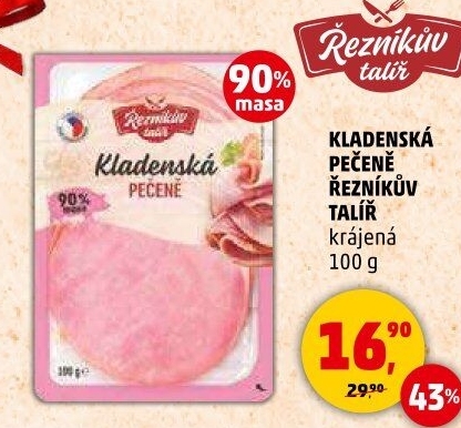Kladenská pečeně Řezníkův talíř