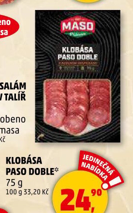 Klobása Paso Doble Maso Příbram