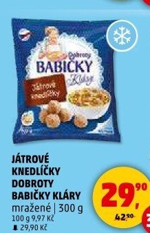 Knedlíčky játrové mražené Dobroty Babičky Kláry