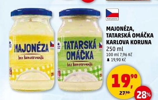 Majonéza Karlova Koruna