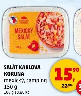Mexický salát Karlova Koruna