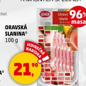 Oravská slanina LE&amp