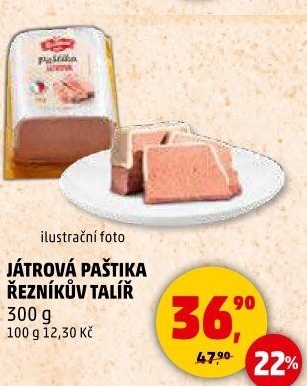 Paštika játrovka Řezníkův talíř