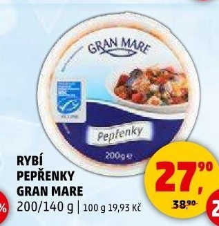 Rybí pepřenky Gran Mare