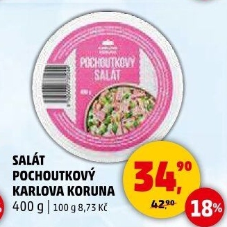 Salát pochoutkový Karlova Koruna