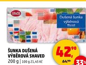 Šunka dušená výběrová LE&amp
