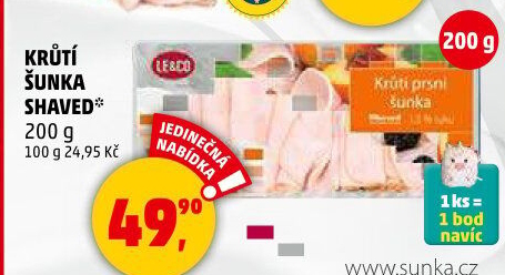 Šunka krůtí LE&amp