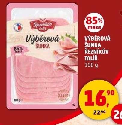 Šunka výběrová Řezníkův talíř