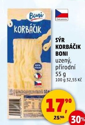 Sýr Korbáčky Boni