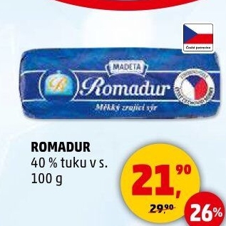 Sýr Romadur Madeta