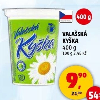 Valašská kyška Mlékárna Valašské Meziříčí