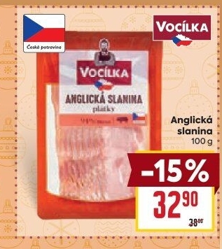 Anglická slanina Vocílka